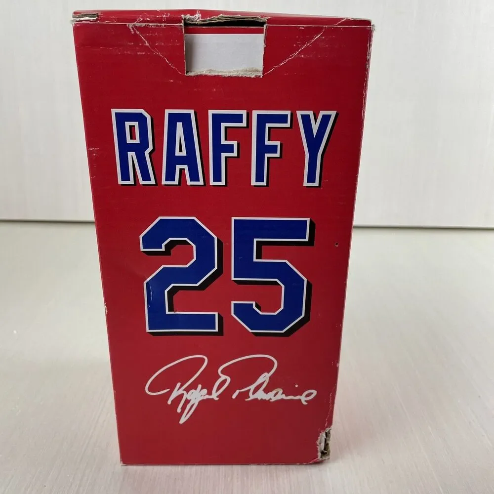 Rafael Palmeiro Texas Rangers Bobblehead 9” Raffy #25 MLB Baseball Vintage 2003
